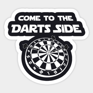 Darts saying Sticker